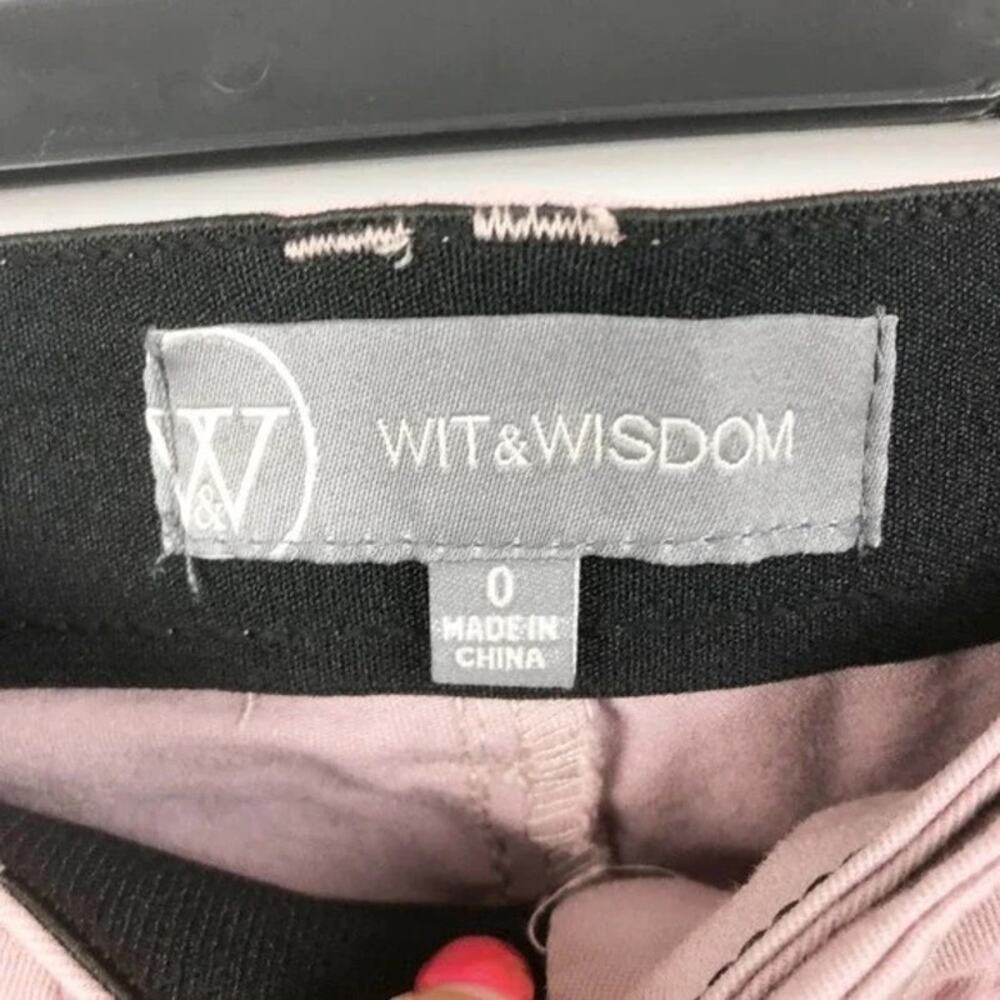 Wit & Wisdom Smokey Twilight AbSolution High Waist Ankle Skinny Pants Size 0 NWT - Picture 10 of 13